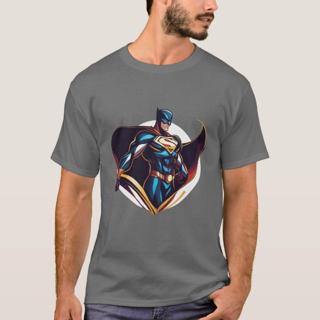 Camiseta "Realm Shaper: Manipulação da Realidade de Super H (Frente)