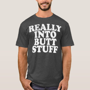 Camiseta Realmente Em Coisas De Bumbum Engraçadas Retrorand