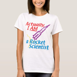 Camiseta Realmente, EU SOU um cientista de Rocket