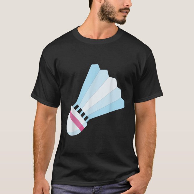 Camiseta Realmente Gosta de Peteca de Badminton 9  (Frente)