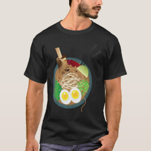 Camiseta Realmente Gosta de Sopa Quente Pho Ramen Miso Fran