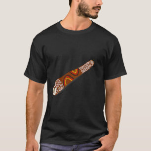 Camiseta Realmente Gosto de Didgeridoo Música Indígena Abor