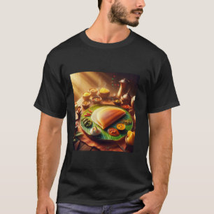 Camiseta Realmente Gosto de Dosa - Panqueca de Arroz e Lent