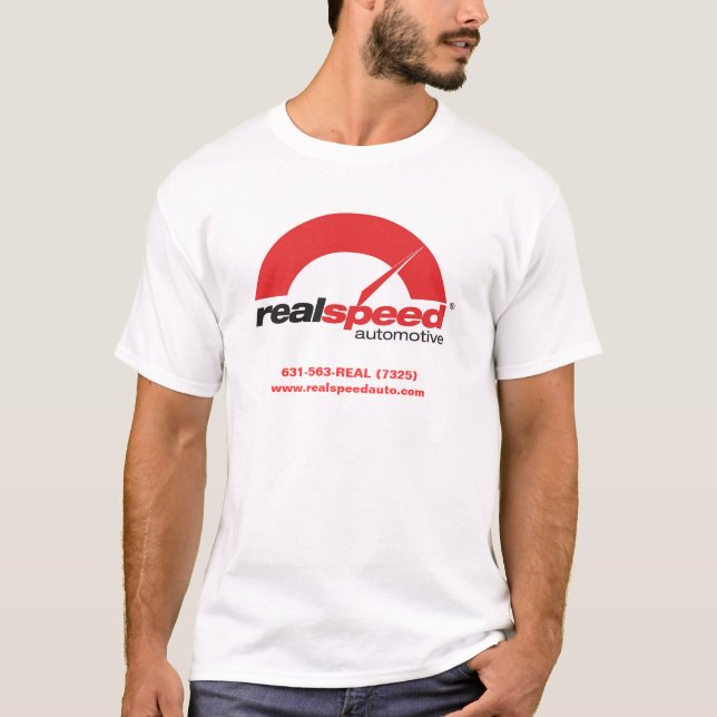 Camiseta Realspeed automotriz (Frente)