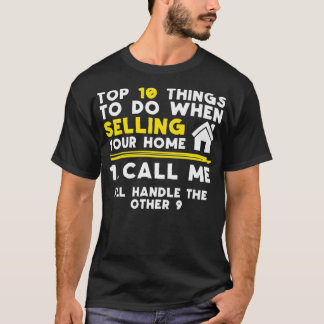 Camiseta Realtor, Agente Imobiliário Me Chame Premium