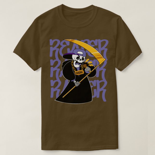 Camiseta Reaper Rapper (Frente do Design)