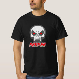 Camiseta Reaper Skull Biker Heavy Metal