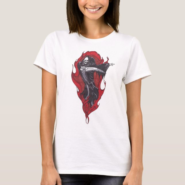 Camiseta Reapings vermelho (Frente)