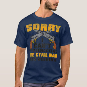 Camiseta Reator de História Americana da Guerra Civil