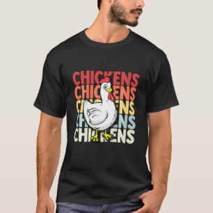 Camiseta Rebanho de Frango Ovo Galinha Agricultor Criador Q