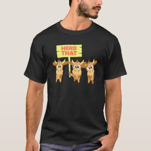 Camiseta Rebanho De Vacas Para Quem Ama Vacas