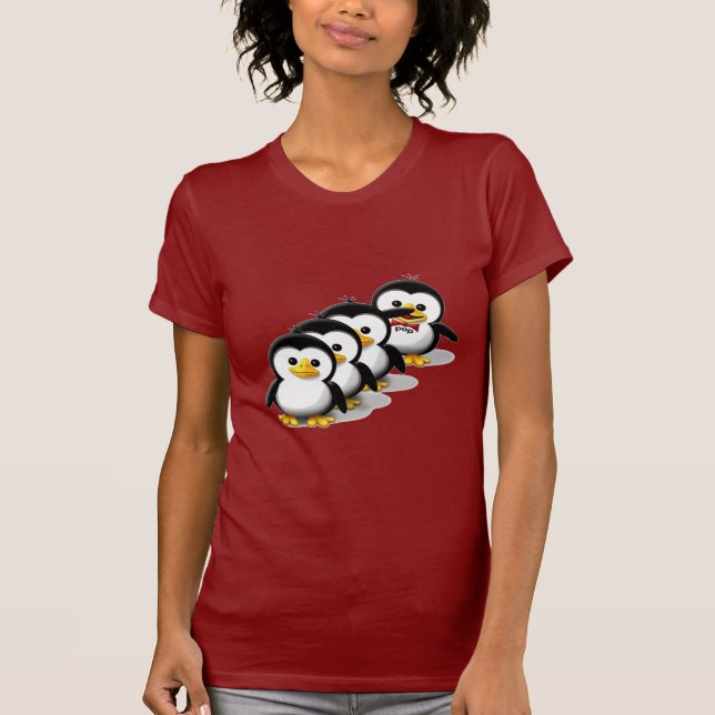 Camiseta Rebanho dos pinguins (Frente)