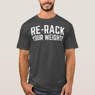 Camiseta Rebata Seus Pesos Engraçados Na Experiência De Gym