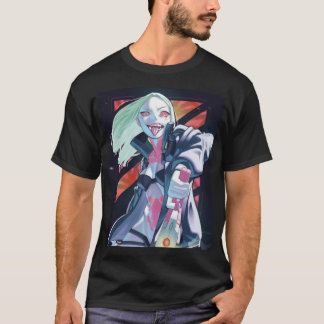 Camiseta Rebecca De Cyberpunk Edgerunners