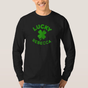 Camiseta Rebecca Irish Family Rua Patrick S Day Lucky Reb