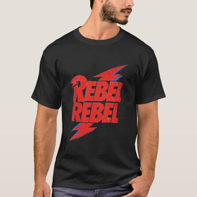 Camiseta Rebel Bowie Premium (Frente)