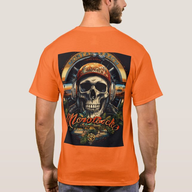 Camiseta Rebel Rhythms Rock and Roll T-Shirt (Verso)