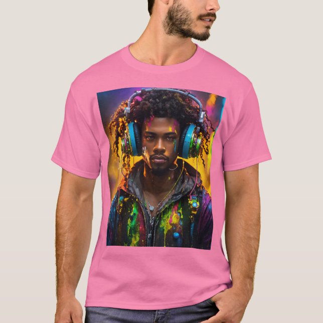 Camiseta "Rebel Sound: The Heartbeat of Rock" (Frente)