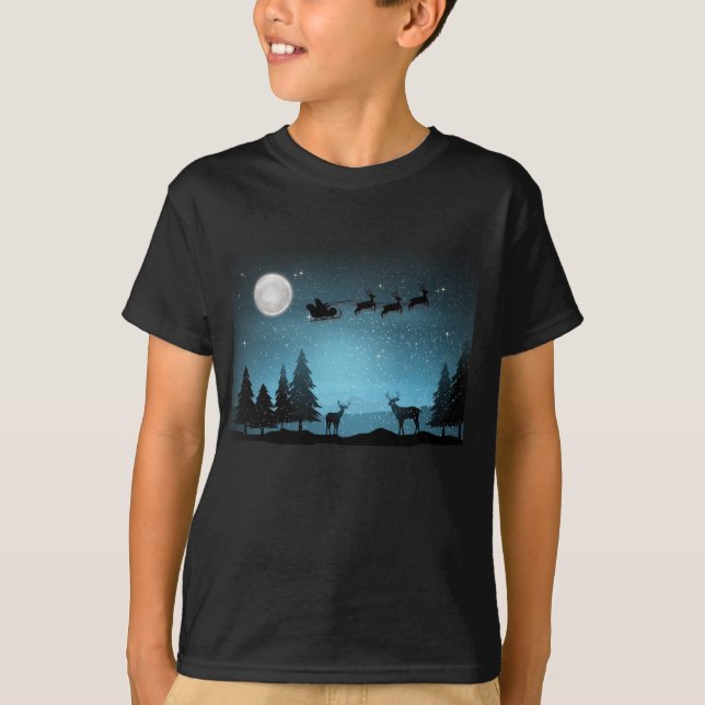 Camiseta Rebelde Adorável À Noite (Frente)