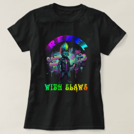 Camiseta Rebelde com garras