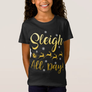 Camiseta Rebelde De Dormir O Dia Todo Em Um Natal Legal