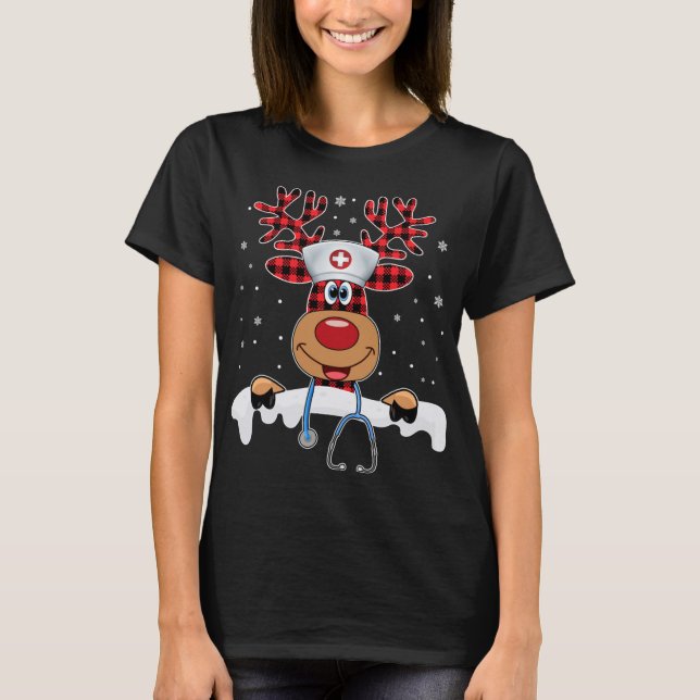 Camiseta Rebelde de Escrupula de Natal Esfrega Luvas de Bor (Frente)