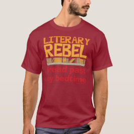 Camiseta Rebelde literário