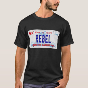 Camiseta Rebelde - placa do NC