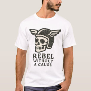 Camiseta Rebelde Sem Causa Crânio