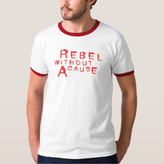 CAMISETA REBELDE SEM UMA CAUSA