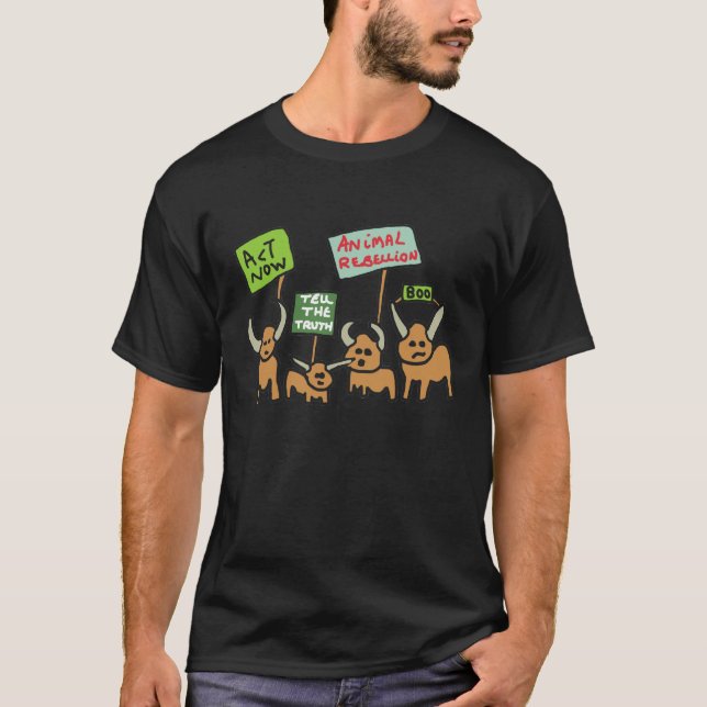 Camiseta Rebelião Animal (Frente)