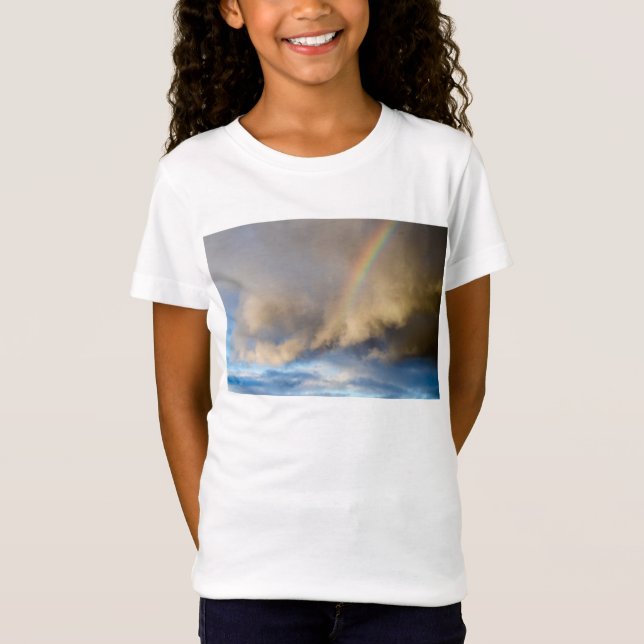 Camiseta rebelião arco-íris (Frente)