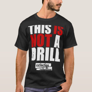 Camiseta Rebelião de Extinção Não É Um Furo