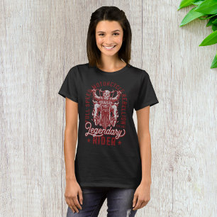 Camiseta Rebelião de Motocicleta em Plena Velocidade