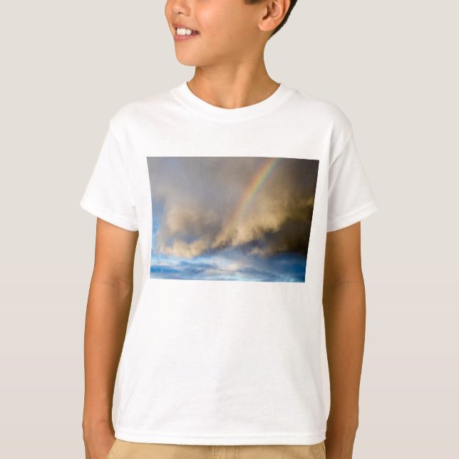 Camiseta rebelião do arco-íris (Frente)