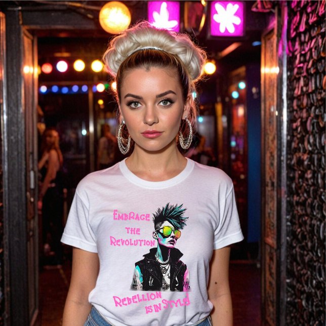 Camiseta Rebelião Liberada: Abrace a Revolução (Criador carregado)