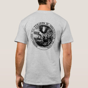 Camiseta Rebelião na parte traseira