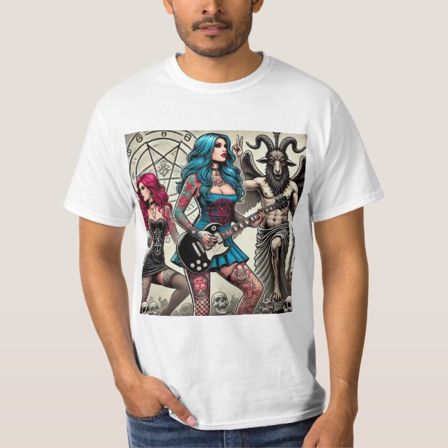 Camiseta Rebelión Gótica: El Poder de lo Oculto (Frente)