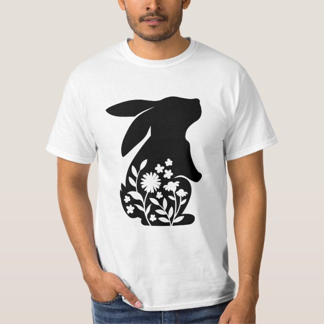 Camiseta Rebit Floral (Frente)