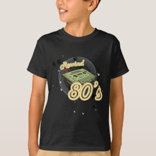 Camiseta Rebobinação de volta ao anos 80