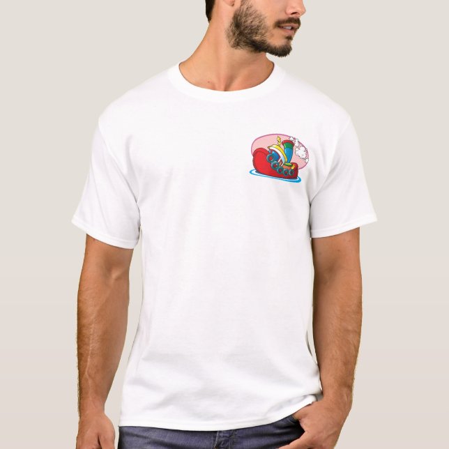 Camiseta Rebocador dos desenhos animados (Frente)