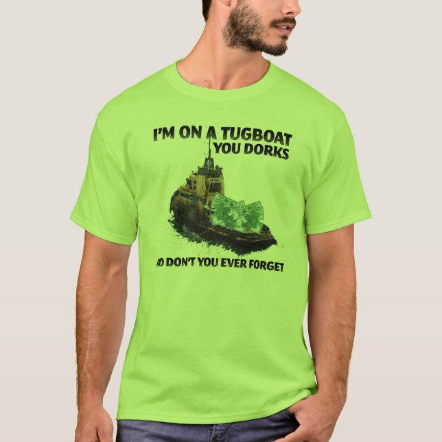 Camiseta Rebocador mensal (Frente)