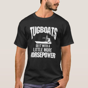 Camiseta Rebocador Pacífico Capitão do Barco de Reboque Águ