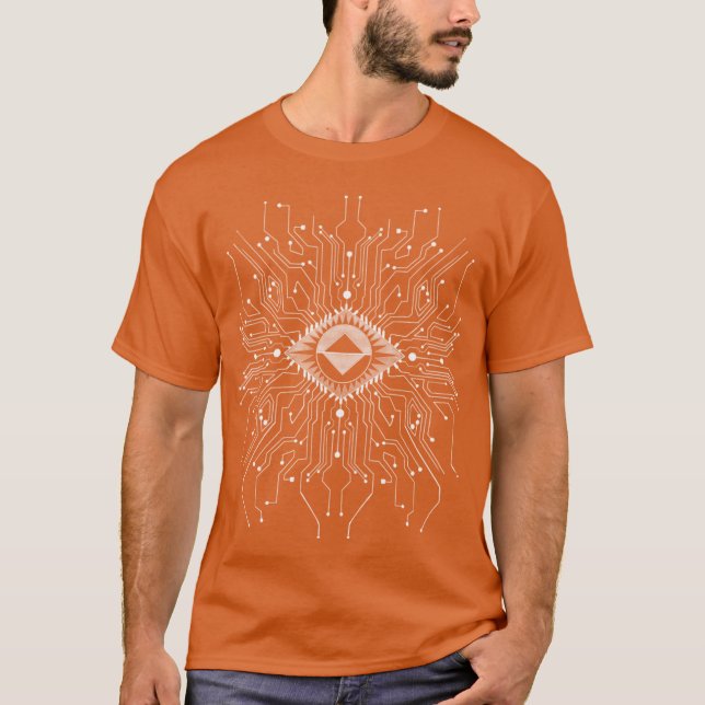 Camiseta ReBOOT garoto engraçado (Frente)