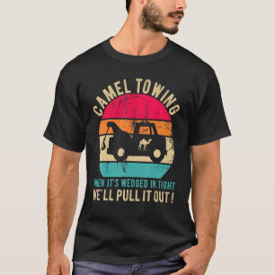 Camiseta Reboque de Camelo Quando Está Preso em um Espaço A