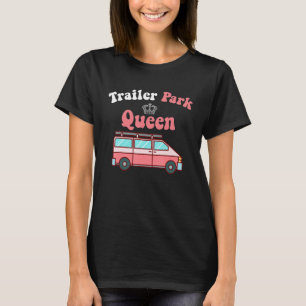Camiseta Reboque de Camper Girl do Redneck RV Camper Park
