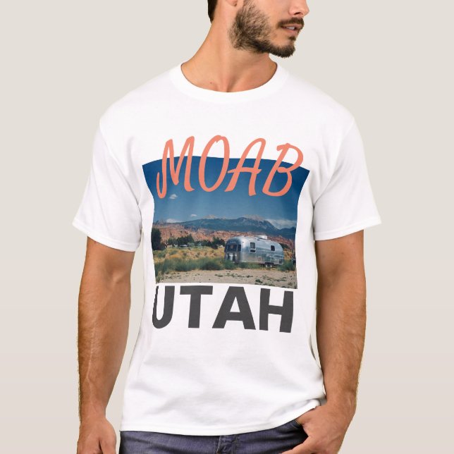 Camiseta Reboque de Moab Utah (Frente)