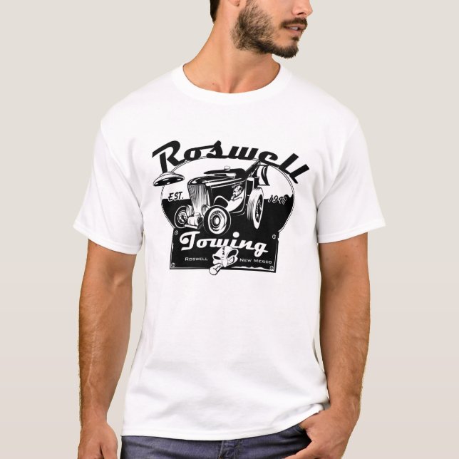 Camiseta Reboque de Roswell (Frente)