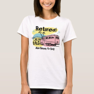 Camiseta Reboque retro t-shirt aposentado
