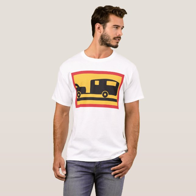 Camiseta Reboque Uma Caravana (Frente Completa)